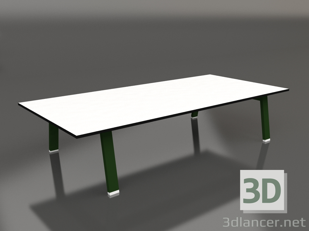 modèle 3D Table basse 150 (Vert bouteille, Phénolique) - preview