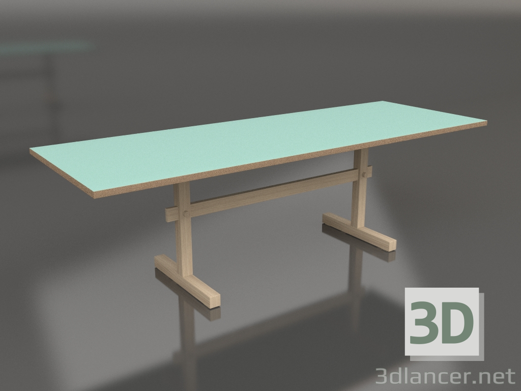 Modelo 3d Mesa de Jantar Gaspard 240 (Linóleo Claro Verde Menta) - preview