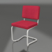 3d model Ridge Rib Kink Chair (Red) - preview