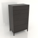 3d model Chest of drawers FARGO 750x450x1250 mm (wenge oak) - preview