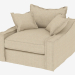 3d model Sillón LEUVEN BUTACA (7842.1101 Beige) - vista previa