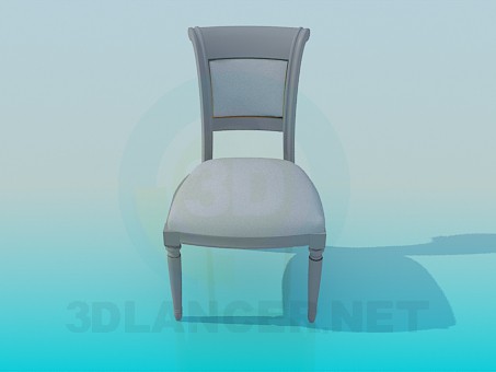 3d model Upholstered chair - preview