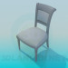 3d model Upholstered chair - preview