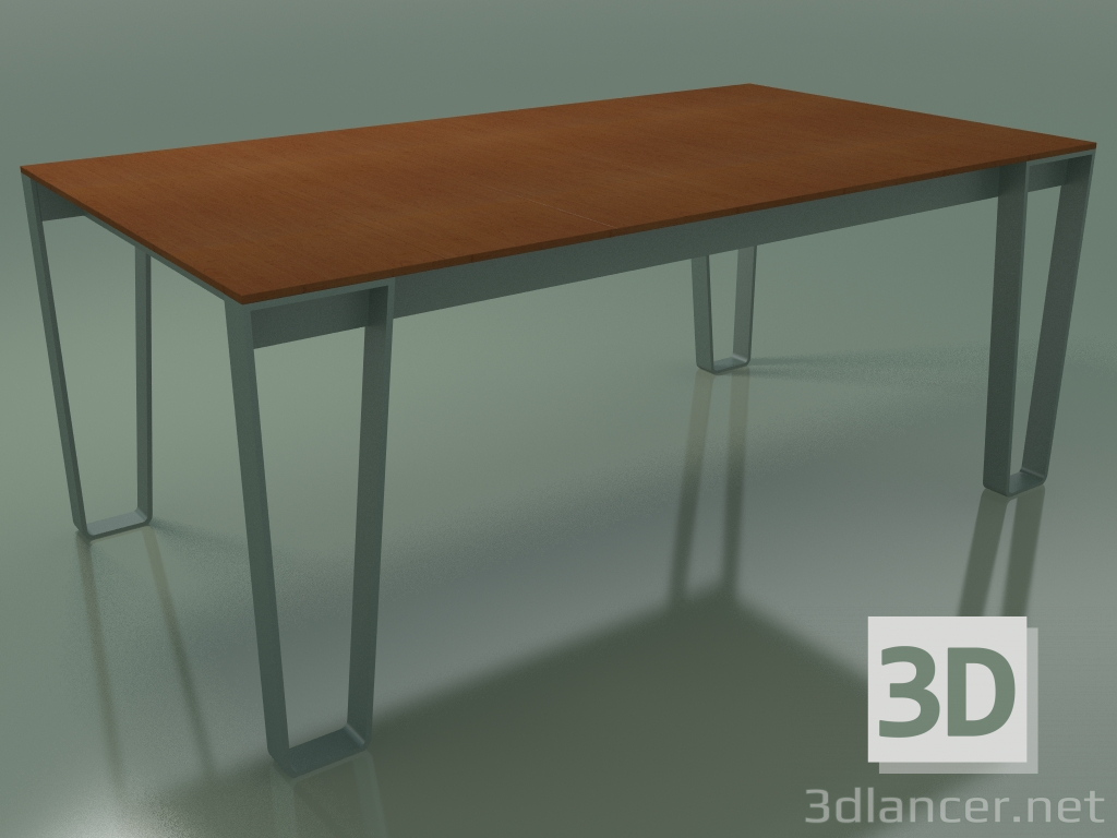 3d model Mesa de comedor exterior InOut (938, ALLU-SA, listones de teca) - vista previa