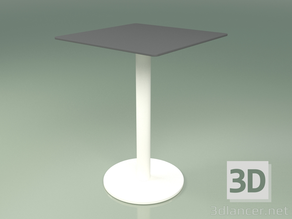 3D Modell Stehtisch 011 (Metal Milk, HPL Grey) - Vorschau