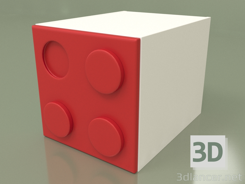 3d model Armario-cubo infantil (Chili) - vista previa