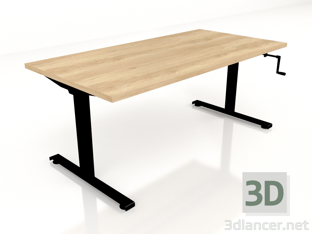 3d model Mesa de trabajo Ogi Drive Manual BOC04 (1600x800) - vista previa