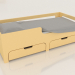 3d model Bed MODE DL (BSDDL0) - preview