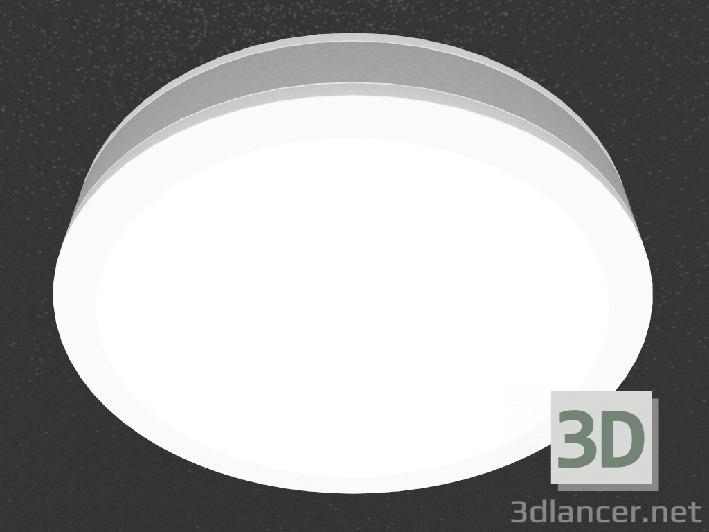 modèle 3D Luminaire à LED encastré (DL18836_10W blanc Dim R) - preview