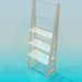 3d model Shelves with different racks - preview