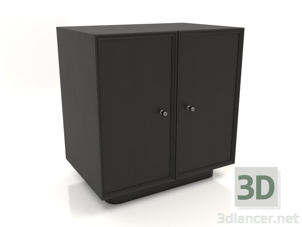 3D Modell Schrank TM 15 (602х406х622, Holz schwarz) - Vorschau