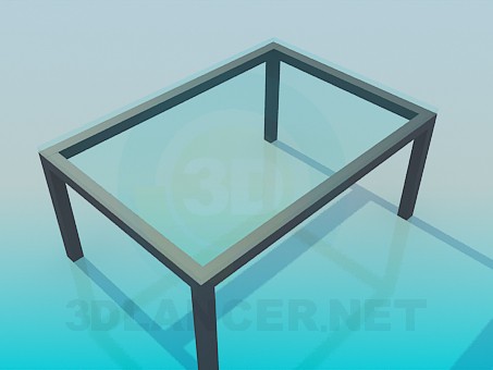 modèle 3D Table basse - preview