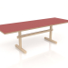 3d model Dining table Gaspard 240 (Light Linoleum Red) - preview