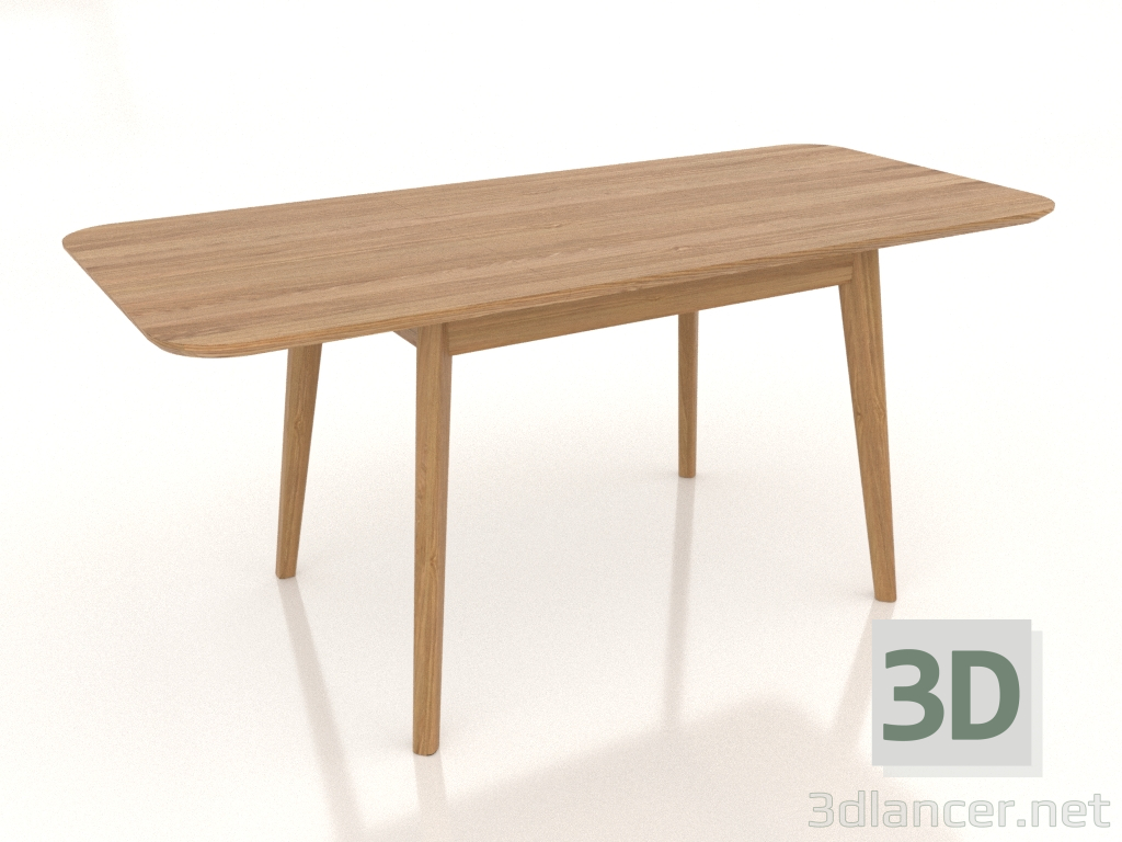 3d model Mesa de comedor TRANSFORM 1700x750 mm (roble natural) - vista previa