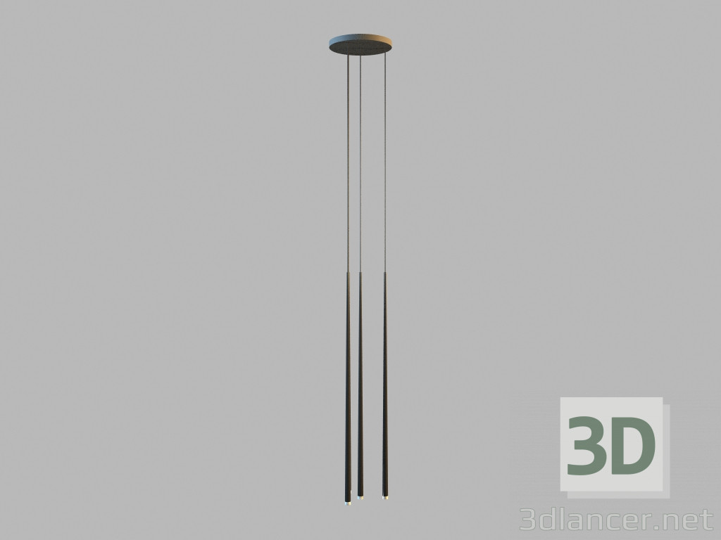 modello 3D Lampada a sospensione 0917 - anteprima