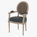 3d model Dining chair with armrests FRENCH VINTAGE LOUIS GLOVE ROUND ARMCHAIR (8827.1106) - preview