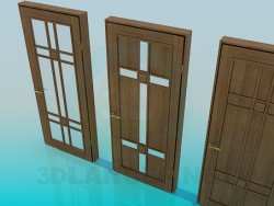 Wooden doors