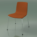 3d model Chair 3951 (4 metal legs, upholstered) - preview