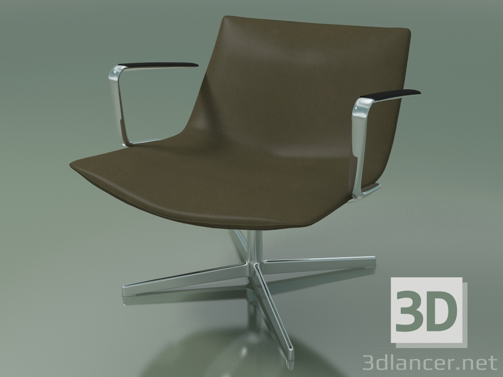 3D modeli Dinlenme koltuğu 2140CI (kolçaklı) - önizleme