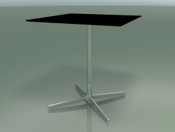 Square table 5549 (H 72.5 - 69x69 cm, Black, LU1)