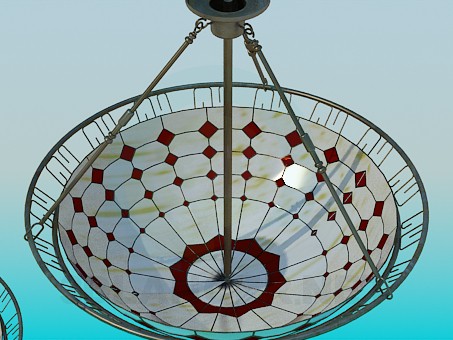 3d model Chandelier Glass - preview