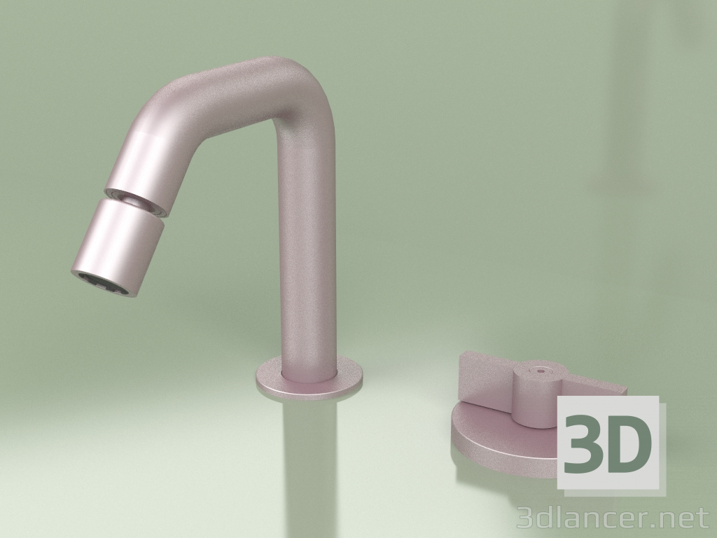 modèle 3D Mitigeur bidet hydro-progressif avec bec réglable (19 37, OR) - preview