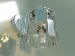 Sconce 10101-1 (chrome-clear crystal)