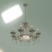 3d model Hanging chandelier 22585-8+3 (antique bronze) - preview