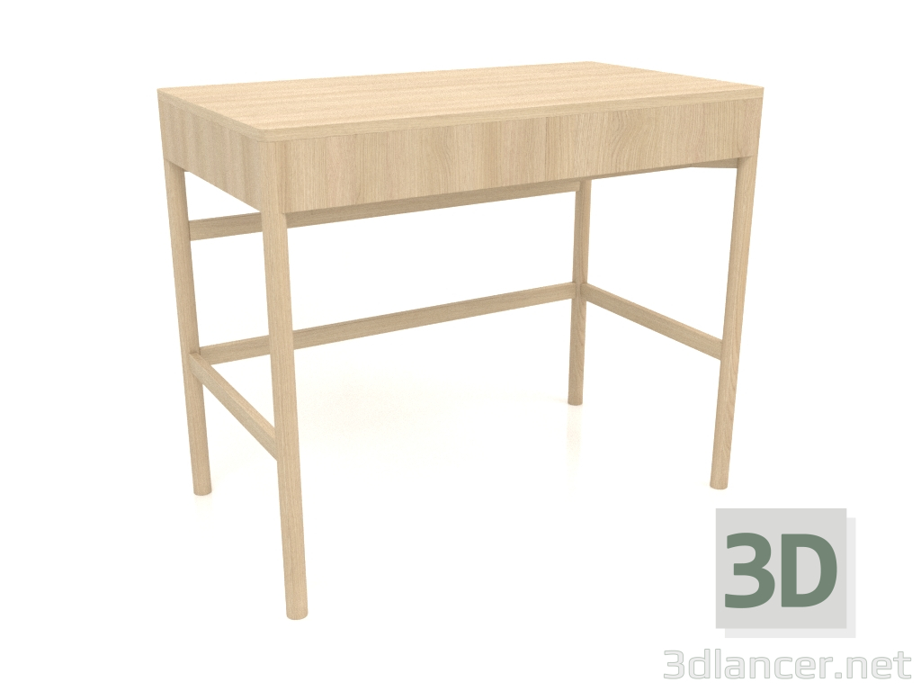 3d model Mesa de trabajo RT 11 (opción 2) (1067x600x891, blanco madera) - vista previa