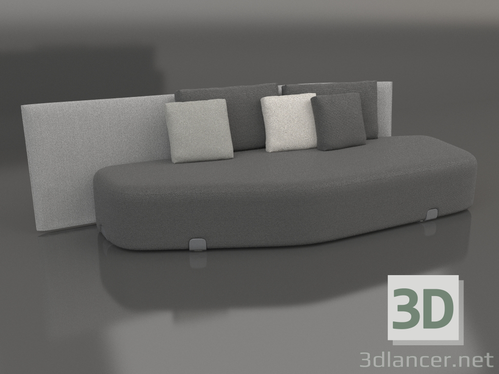 3d model Module Menorca (Anthracite) - preview