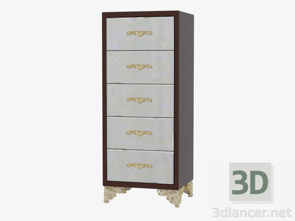 3d model Cómoda de estilo clásico 772 - vista previa