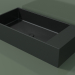 modello 3D Lavabo da appoggio (01UN41102, Deep Nocturne C38, L 72, P 36, H 16 cm) - anteprima