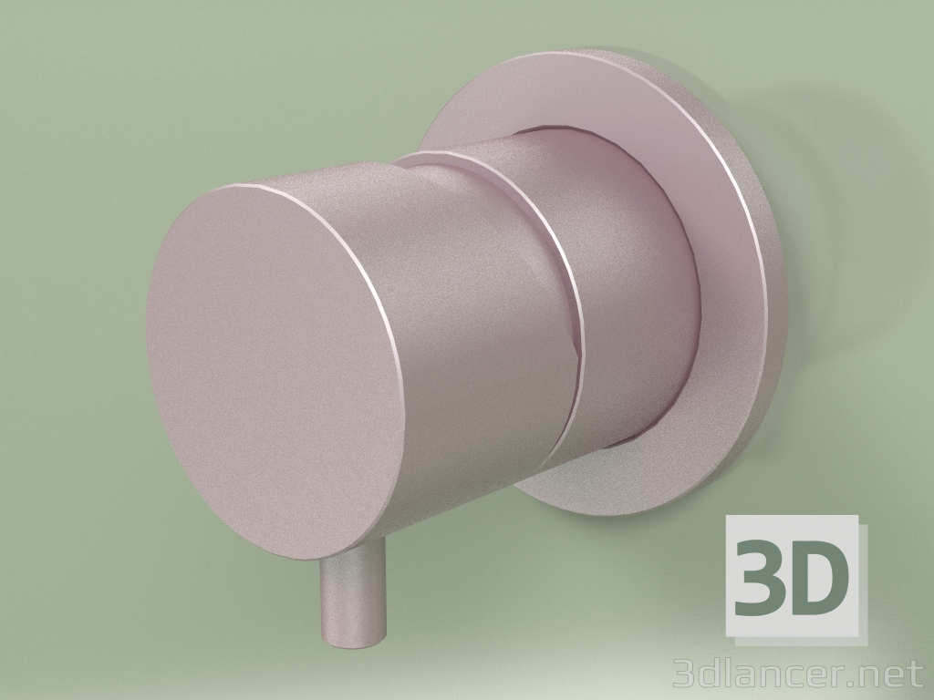 Modelo 3d Misturador monocomando de parede (13 43, OR) - preview