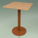 3d model Bar table 011 (Metal Rust, Teak) - preview