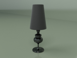 Lampe à poser Joséphine (noir, hauteur 58 cm)