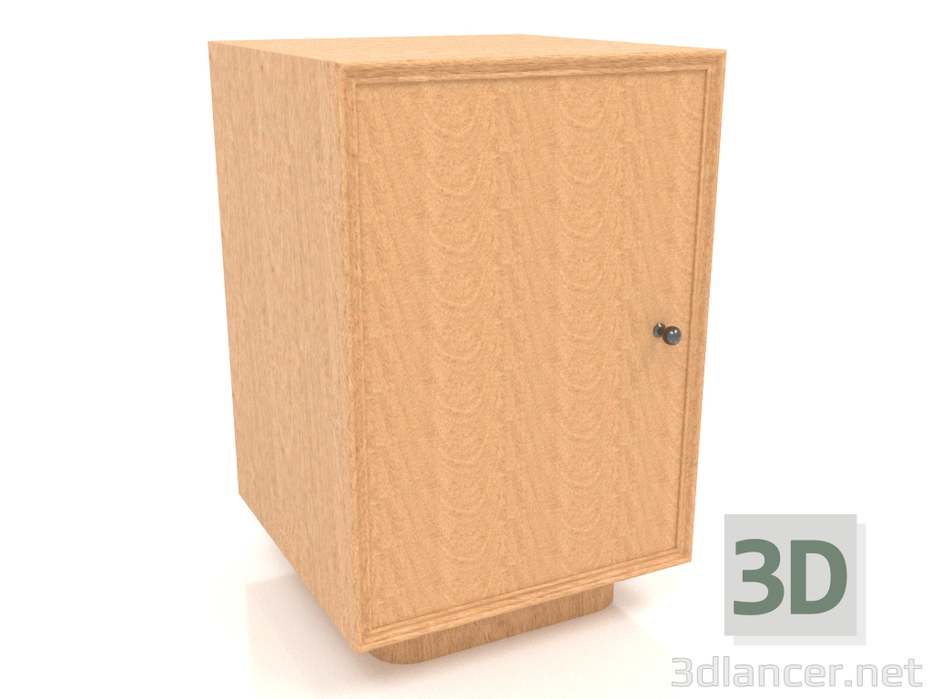 modello 3D Armadio TM 15 (404х406х622, impiallacciatura di legno mogano) - anteprima