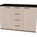 3d model Cajonera K-2 Mueble stand - vista previa