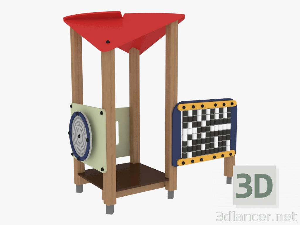 Modelo 3d Complexos de recreação infantil (4431) - preview