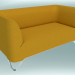 3D Modell Doppelsofa mit Armlehnen (21) - Vorschau