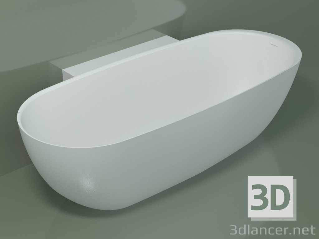 3d model Bañera de pared (24HL2021, sx, 170x82 cm) - vista previa