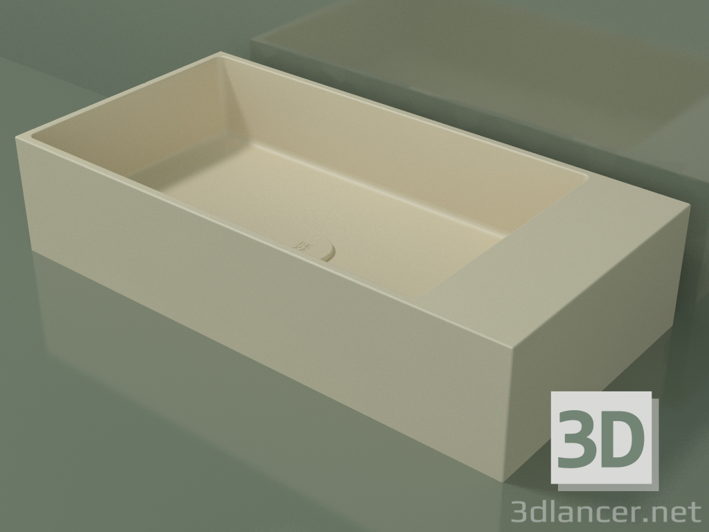 3d model Countertop washbasin (01UN41102, Bone C39, L 72, P 36, H 16 cm) - preview