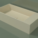 modello 3D Lavabo da appoggio (01UN41102, Bone C39, L 72, P 36, H 16 cm) - anteprima