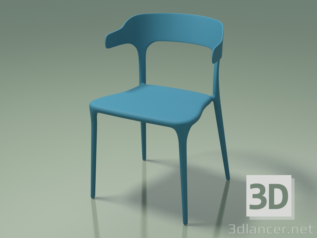 3d model Chair Lucky (111876, dark turquoise) - preview