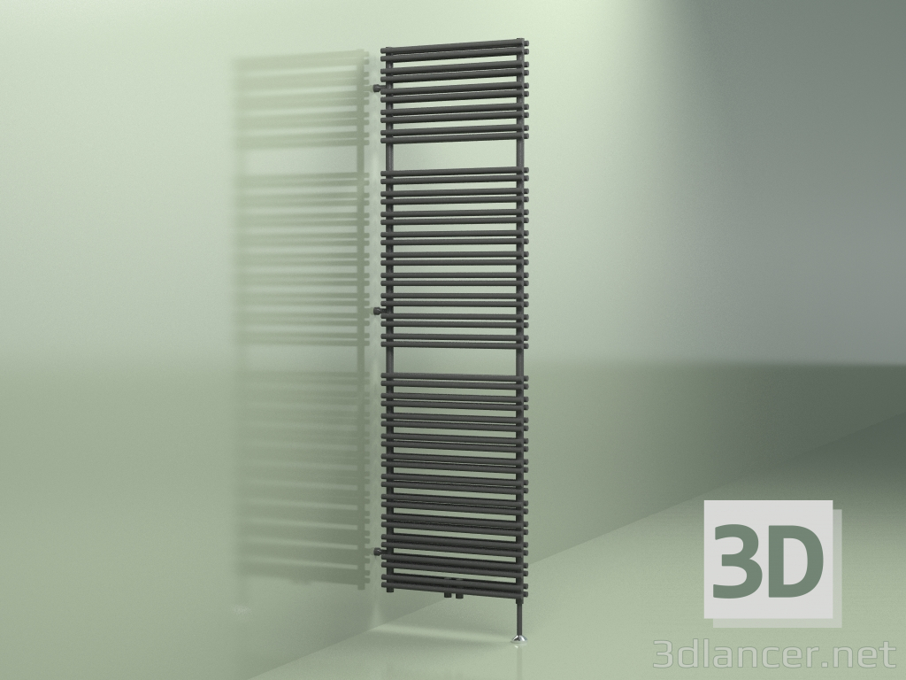 3d model Heated towel rail - Mauritius (MAU 22 06, RAL - 9005) - preview