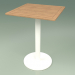 3d model Bar table 011 (Metal Milk, Teak) - preview