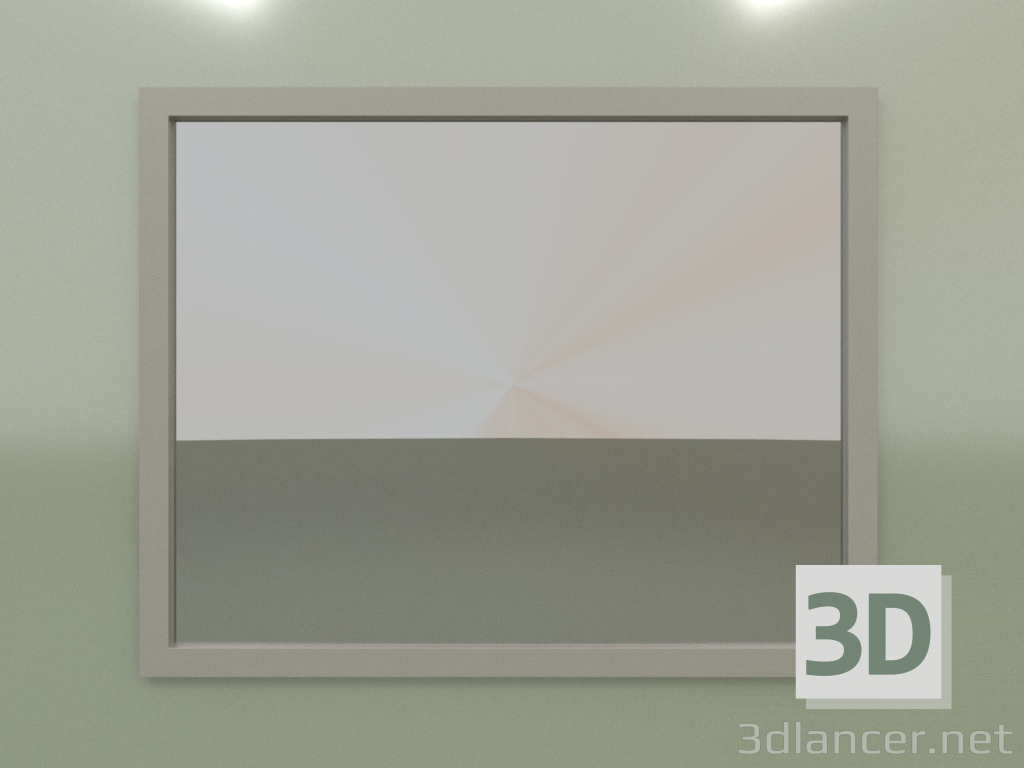 modèle 3D Miroir Mn 400 (gris) - preview