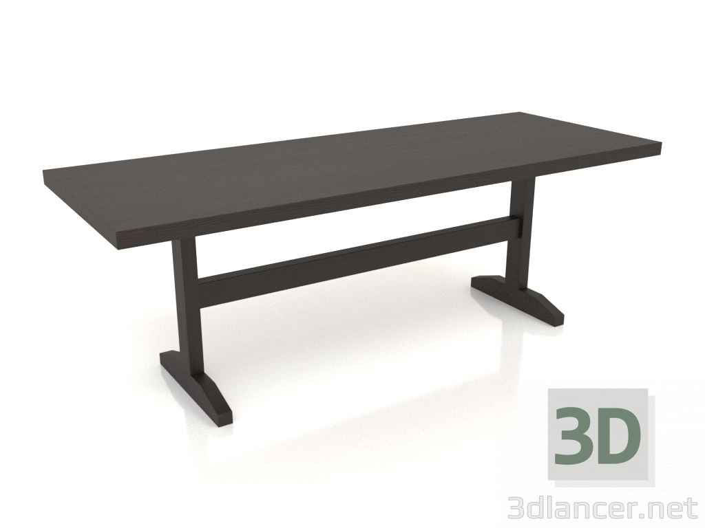 3d model Banco VK 12 (1200x450x420, madera marrón oscuro) - vista previa