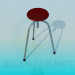 3d model A three-legged stool - preview