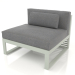 3d model Modular sofa, section 3 (Cement gray) - preview