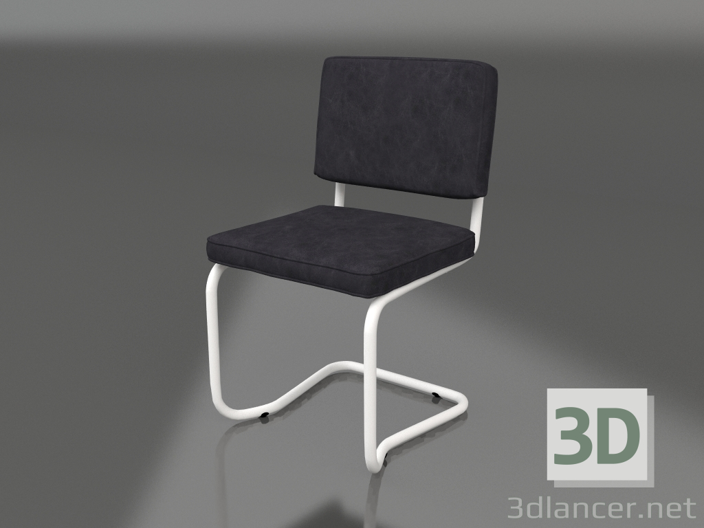 modèle 3D Chaise Ridge Kink (charbon vintage) - preview